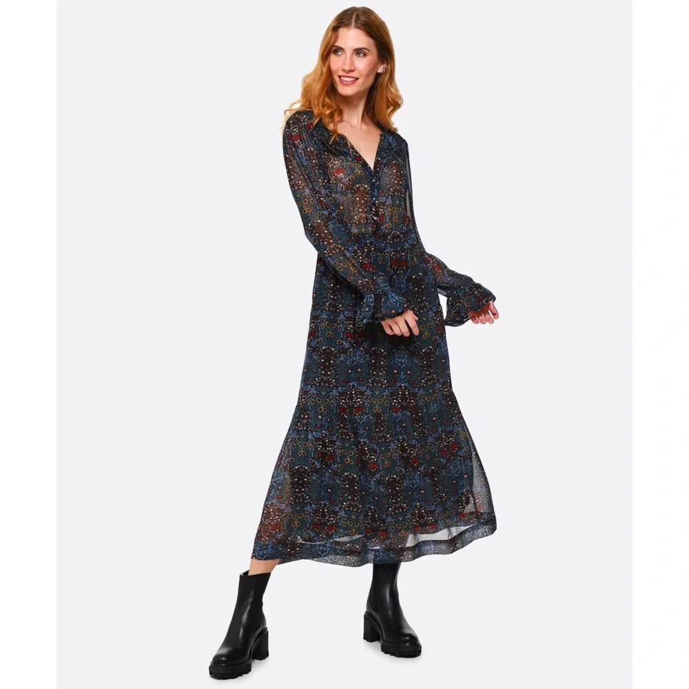 NWT • BA&SH • Phoenix Robe Dress - Picture 2 of 15